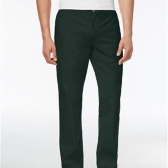 Tommy Hilfiger Other - TOMMY HILFIGER Custom Fit Chino Pants Green 28|32